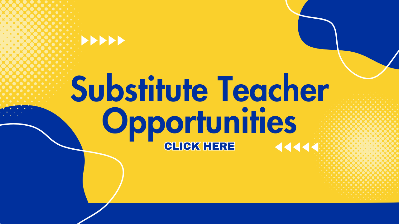 Make a difference. Be a substitute teacher.